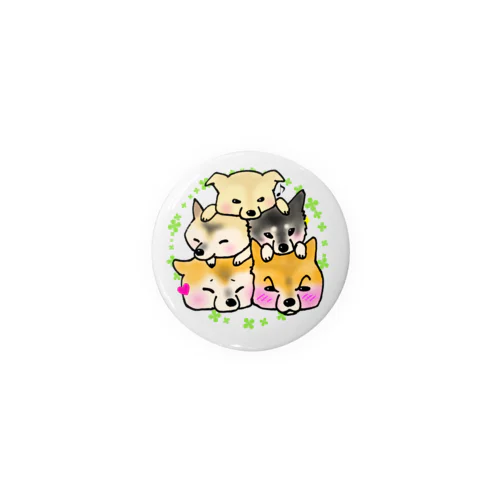 犬ツムツム Tin Badge