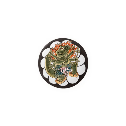 軍荼利サバンナ明王 Tin Badge