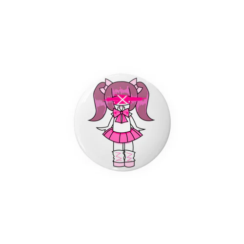 非実在少女ちゃん Tin Badge