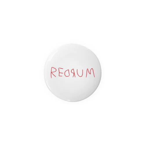 REDRUM!（レドラム） Tin Badge