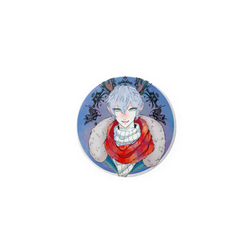 凛霖×華尾さん Tin Badge