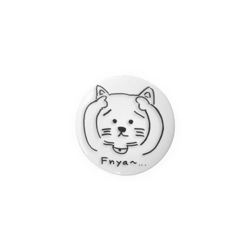 ふにゃ猫 グッズ Tin Badge