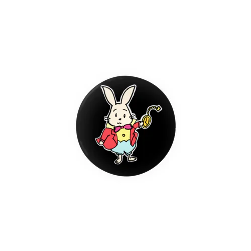 不思議の国のうさぎ Tin Badge