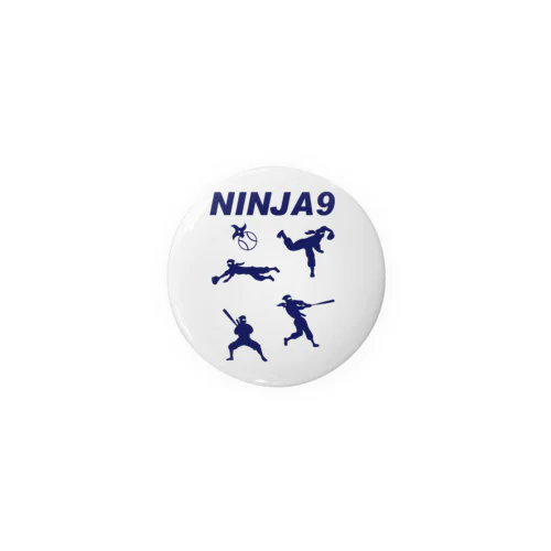 NINJA9 缶バッジ