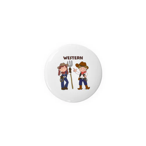 western brothers☆ Tin Badge