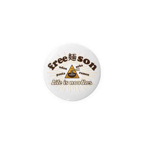 フリー麺ソン Tin Badge