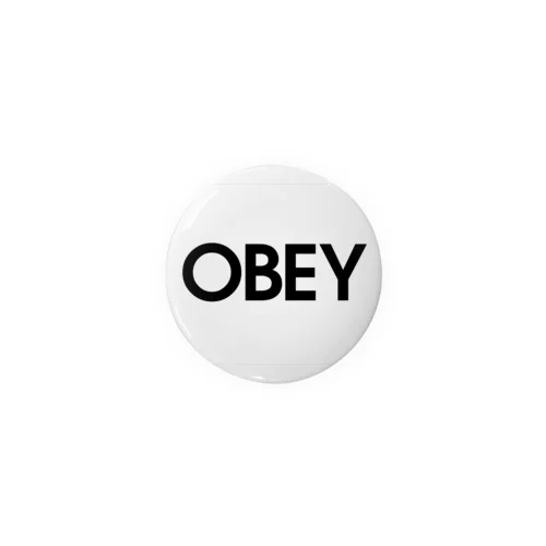 OBEY（服従しろ） Tin Badge