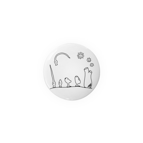 ホヤがおとなになるまで。 Tin Badge