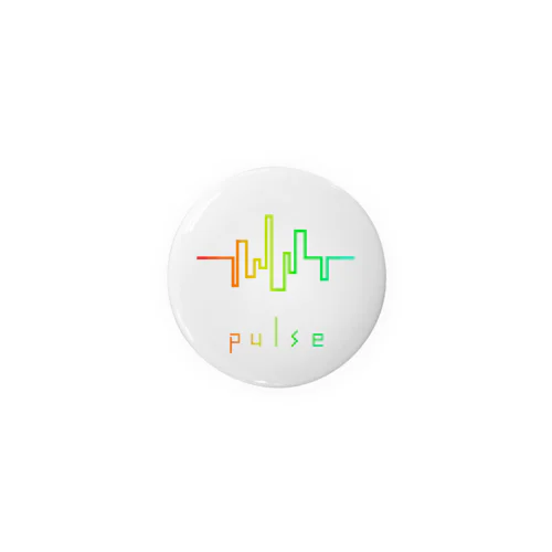 pulse (color①) Tin Badge