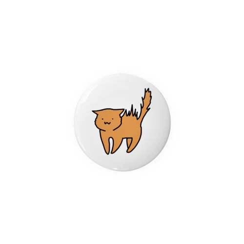 びっくり猫 Tin Badge