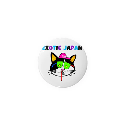 エキゾチックネコジャパン Tin Badge