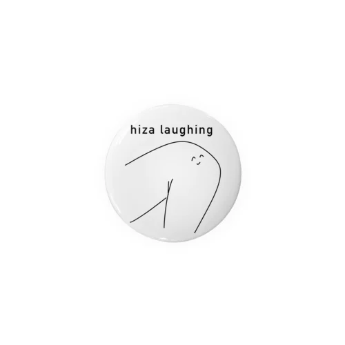 hiza laughing  缶バッジ