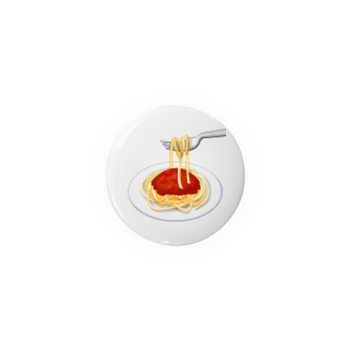 パスタ好き Tin Badge