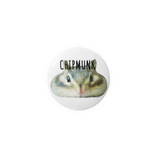 littleanimal シマリス Tin Badge