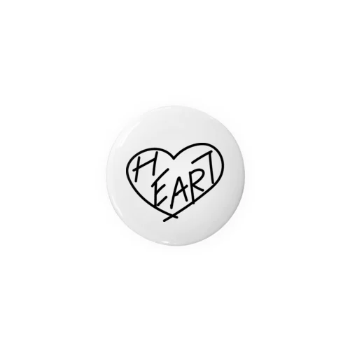 heart Tin Badge