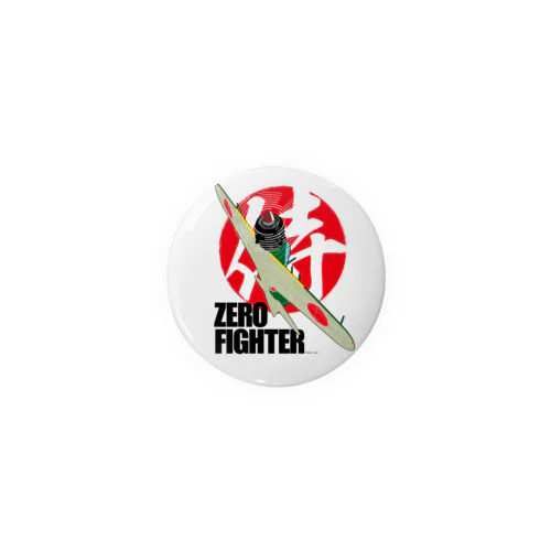 ZERO FIGHTER 空の侍 Tin Badge