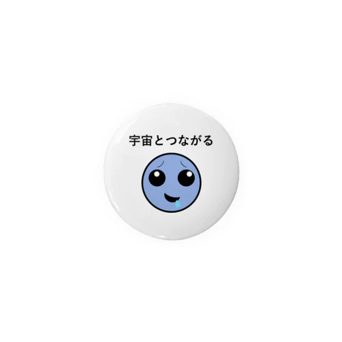 つながるくん Tin Badge