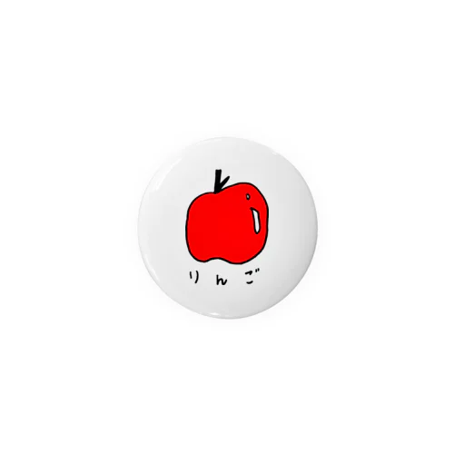 真っ赤なりんご🍎 缶バッジ