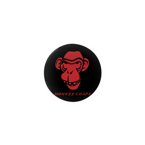 MONKEY CHAPS 猿ロゴ Tin Badge