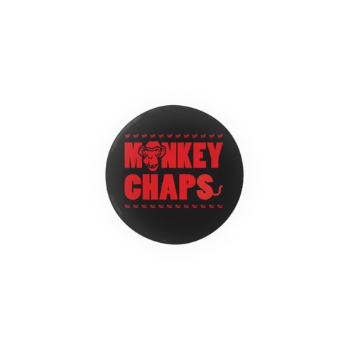 MONKEY CHAPS ロゴ Tin Badge