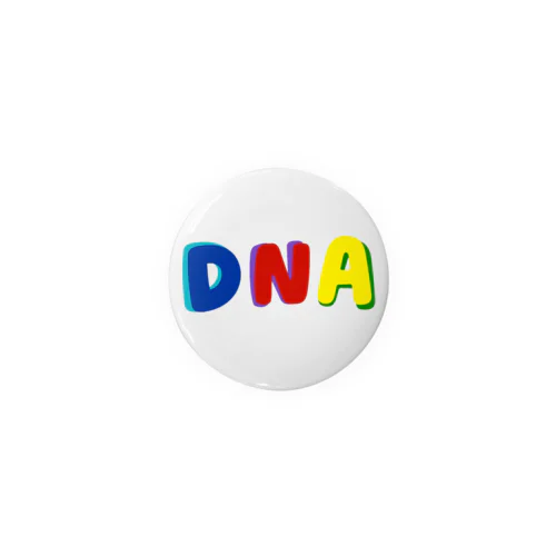 ❤️💛DNA💙💚　dna 　英文字グッズ 缶バッジ