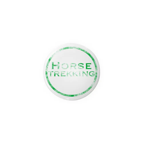 HORSE TREKKING Tin Badge