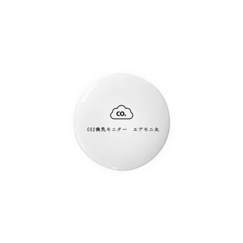 CO2換気モニター エアモニ太 Tin Badge