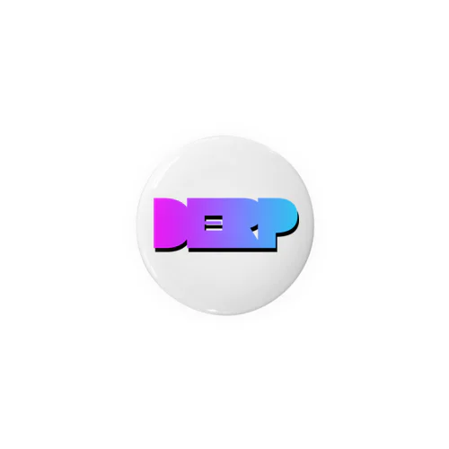 Team DERP Logo 3D 缶バッジ