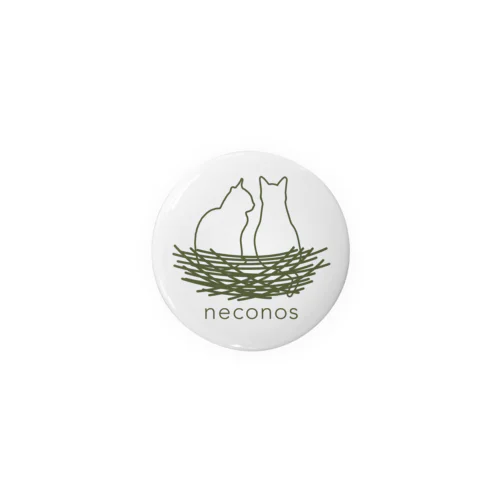 neconos LOGO (G) Tin Badge