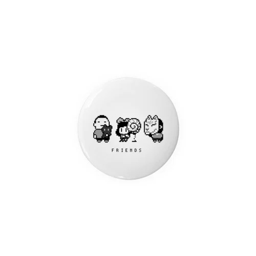 FRIENDS Tin Badge