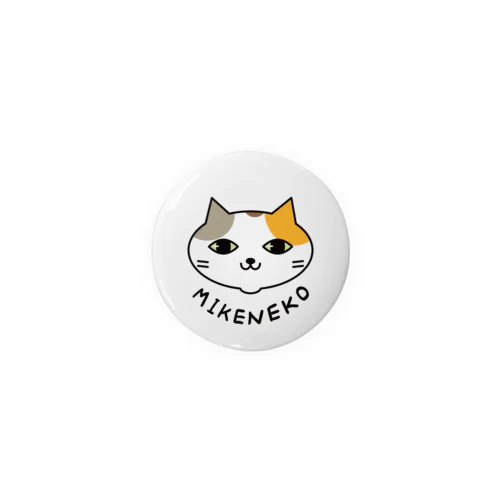 三毛猫「みっこ」 Tin Badge