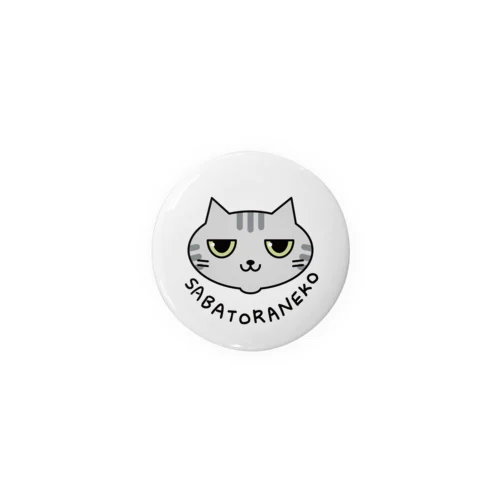 さばとら猫「さばお」 Tin Badge