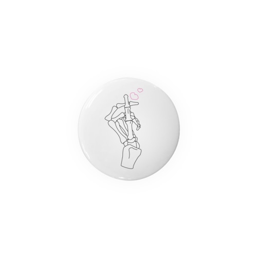 ほねきゅん Tin Badge