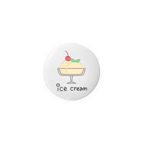 ice cream Tin Badge