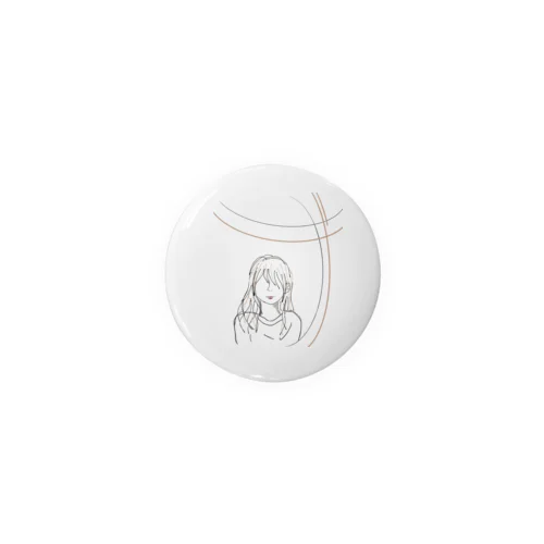 girl.3 Tin Badge