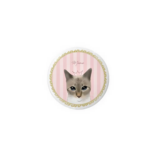 メメたん♡イラスト猫🐈 Tin Badge