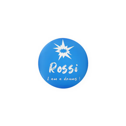 Rossiロゴ青 Tin Badge