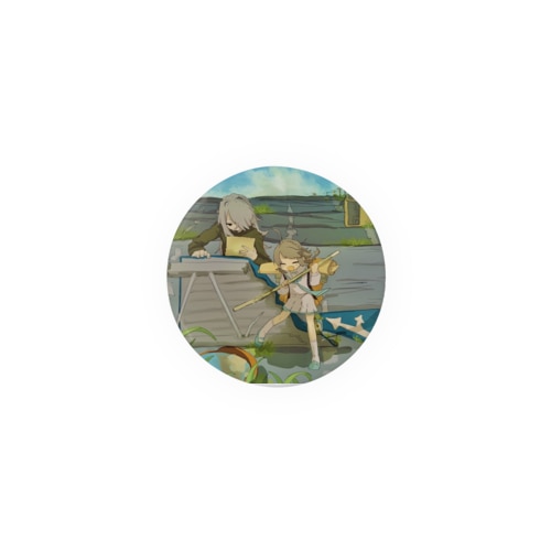 ぼ Tin Badge