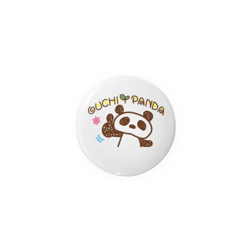 OUCHI PANDA Tin Badge