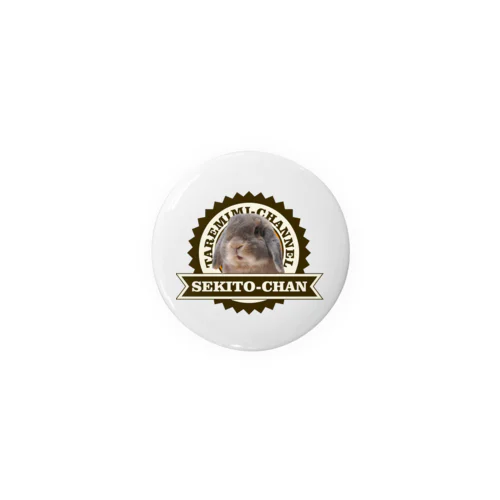 にっこりせきとちゃんロゴ Tin Badge