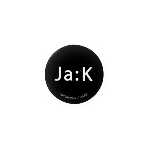 Ja:K Tin Badge