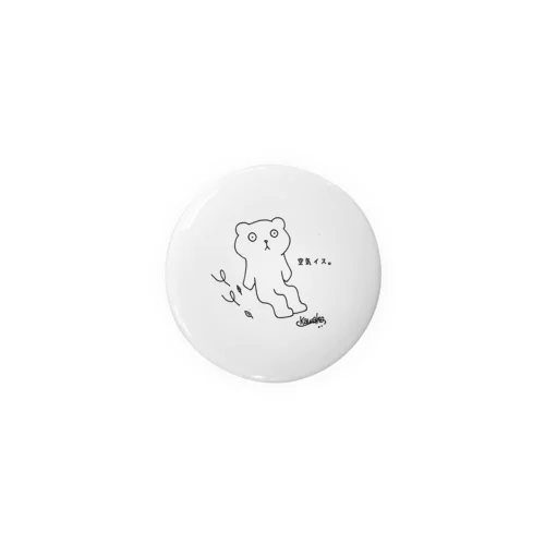 クマヲ Tin Badge