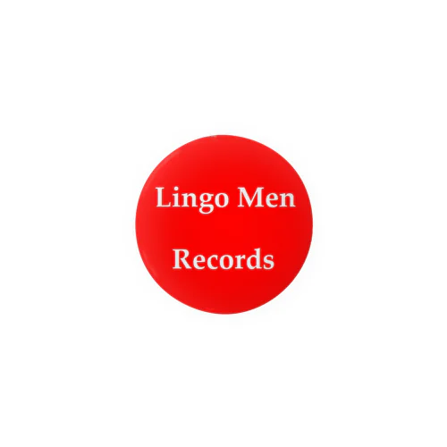 #Lingo_Men_Records Tin Badge