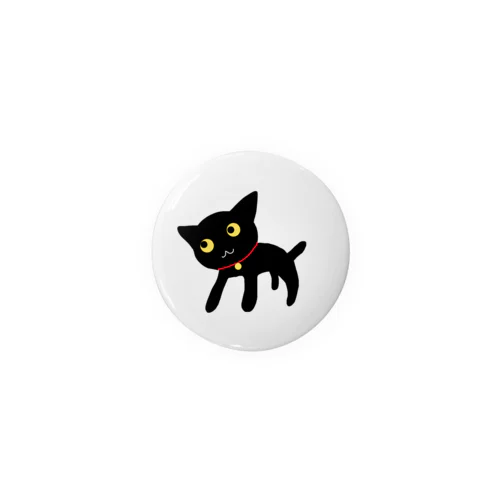 黒猫さん Tin Badge