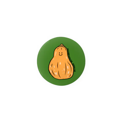 沖縄伝統野菜　島カボチャ Tin Badge