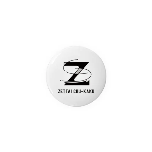 ZETTAI CHU-KAKU 44mm Tin Badge