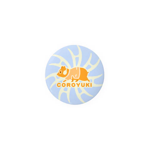 コロユキ・シンプル・エースの証(白) Tin Badge
