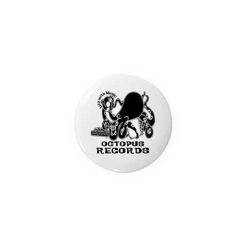 OCTPUS RECORDS Tin Badge