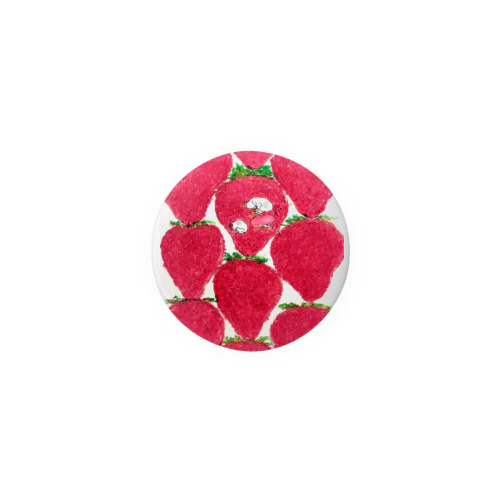 つめる🍓 Tin Badge