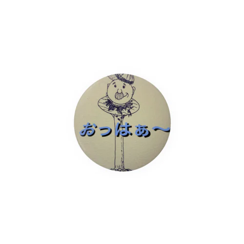 晒し首 Tin Badge